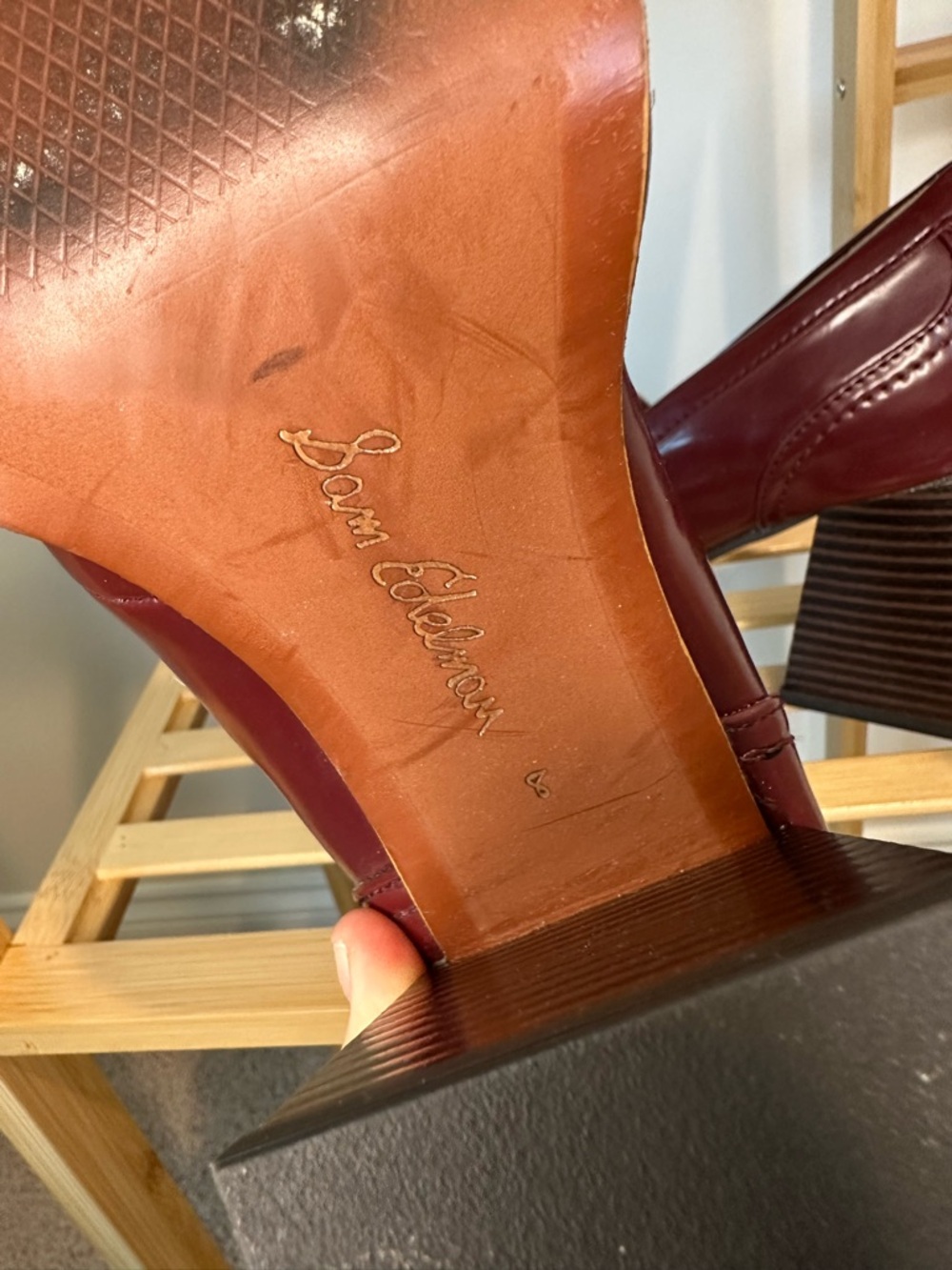 Sam Edelman Quincy Block Heel Loafers - Picture 10 of 10